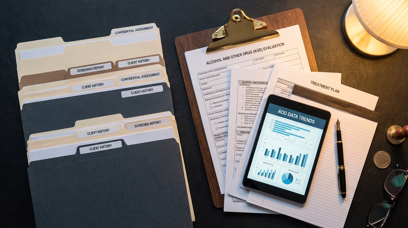 AOD documentation and assessment materials