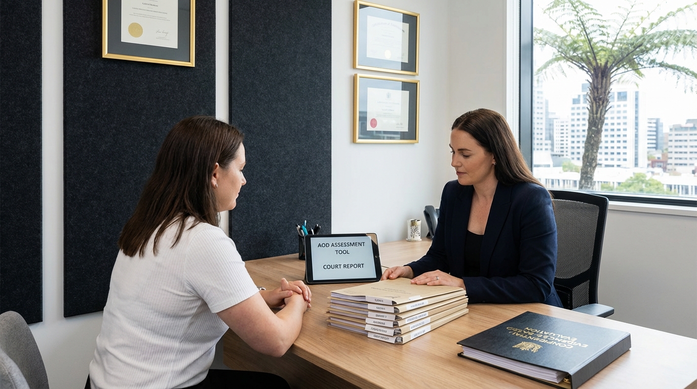 Professional assessment workspace