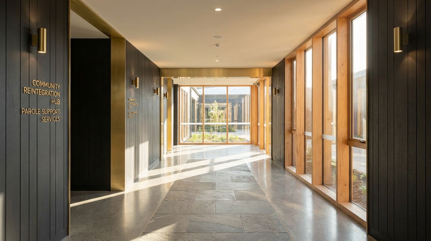 Pathway representing the journey to reintegration