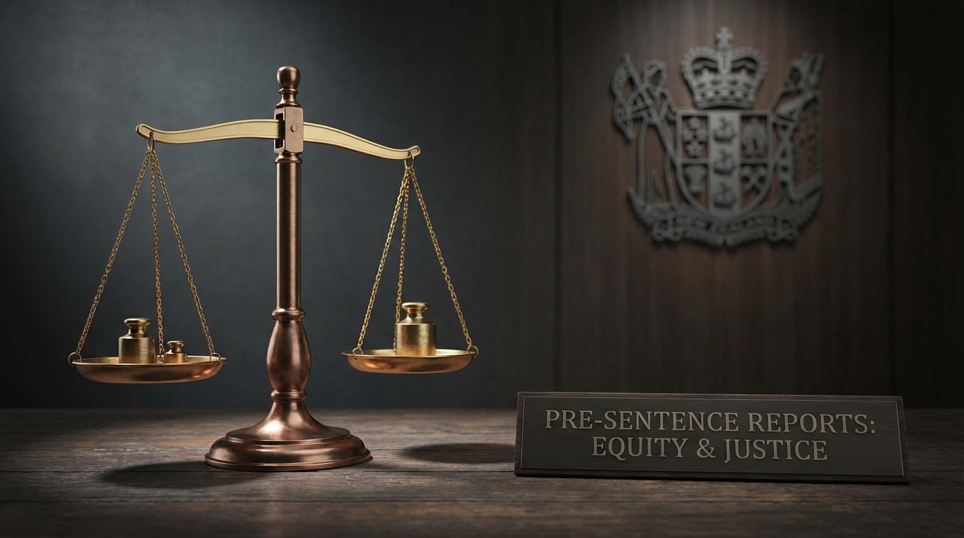 Pre-sentencing assessment